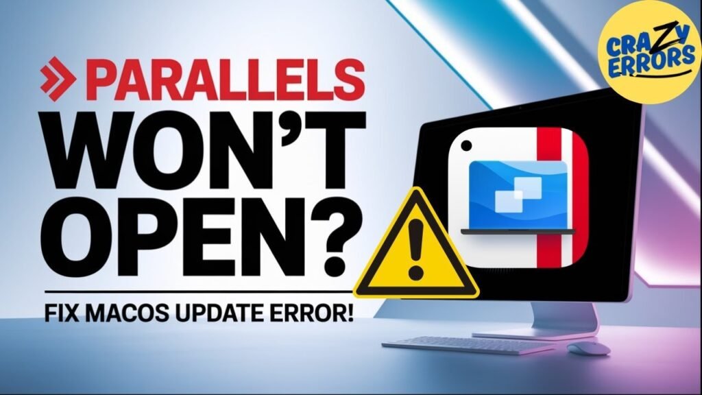 Parallels Desktop Not Opening