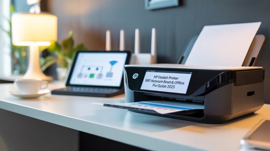 HP Deskjet Printer WiFi Setup