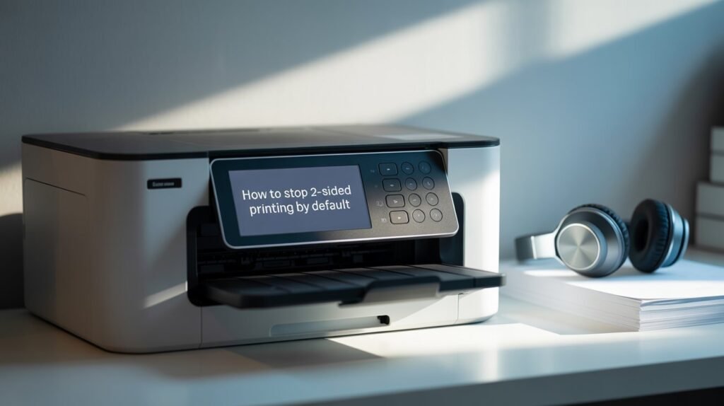 Stop 2-Sided Printing