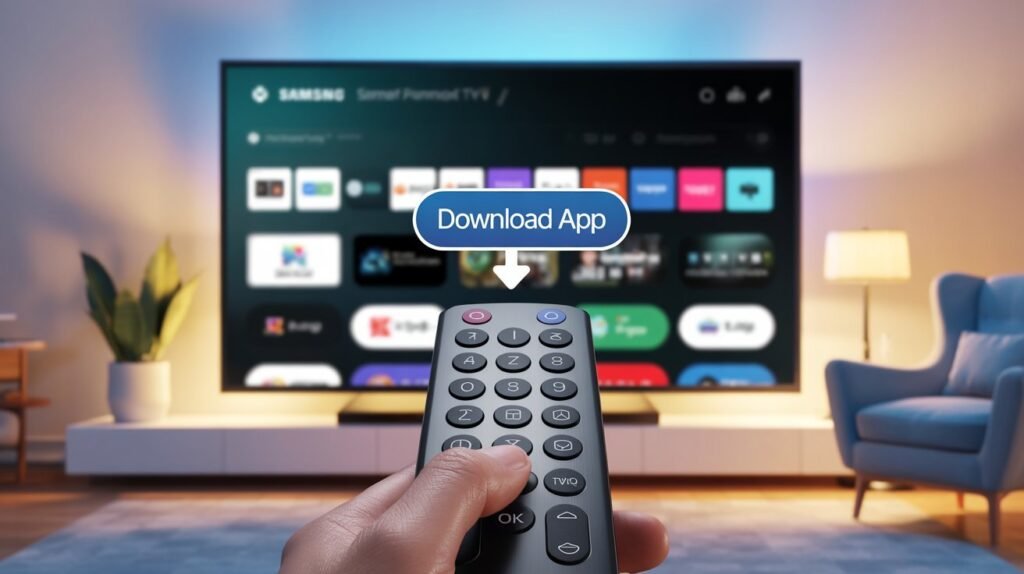 Download an App on Samsung Smart TV
