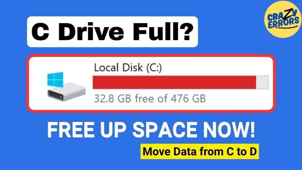C Drive Full Issue