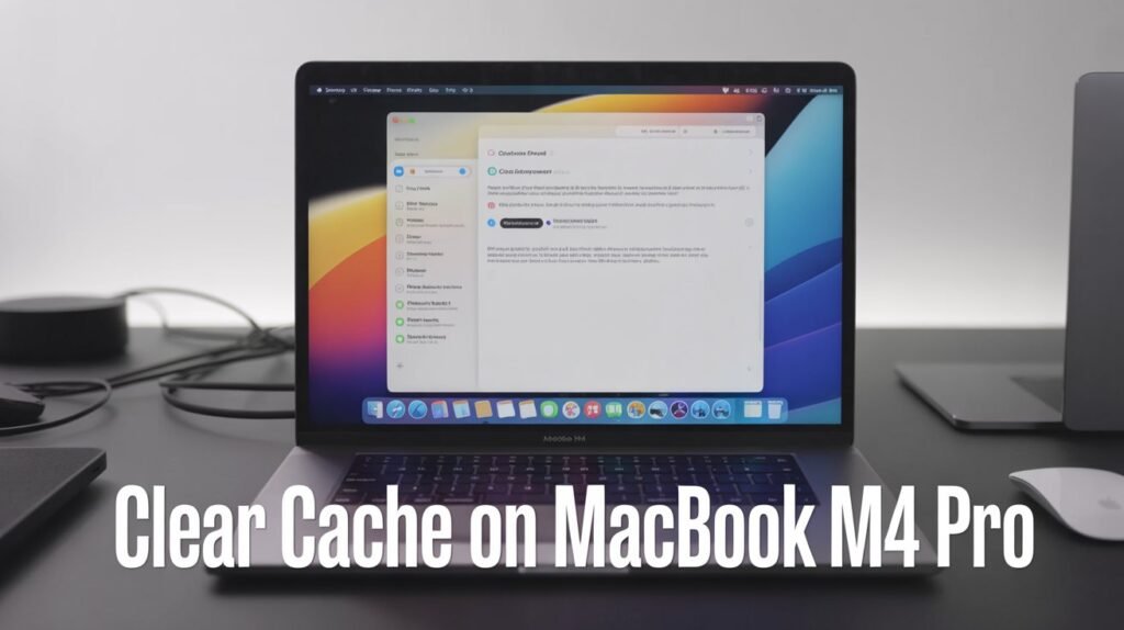 Clear Cache on MacBook M4 Pro