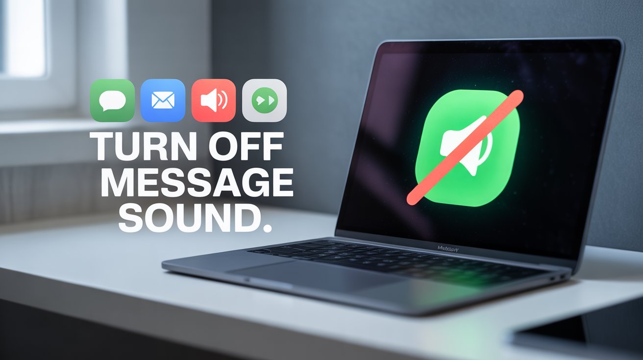How to Turn Off the Message Sending Sound on MacBook Air