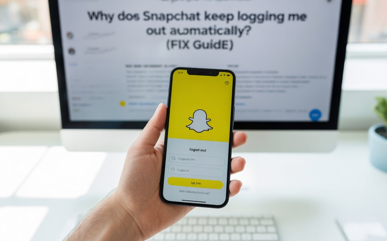 Why Does Snapchat Keep Logging Me Out Automatically?  (Fix Guide)
