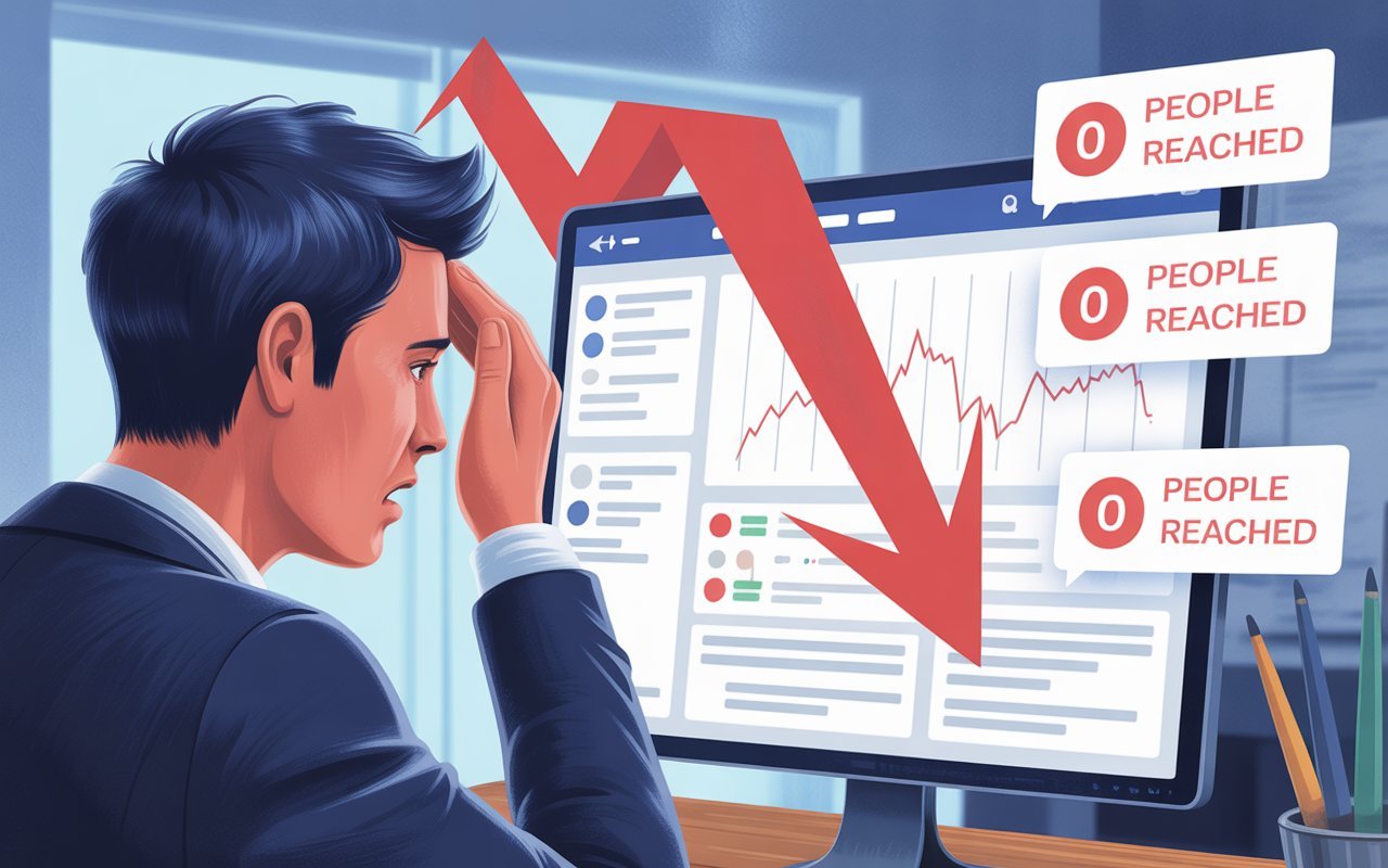 Facebook Business Page Reach Dropped to Zero — How to Fix It