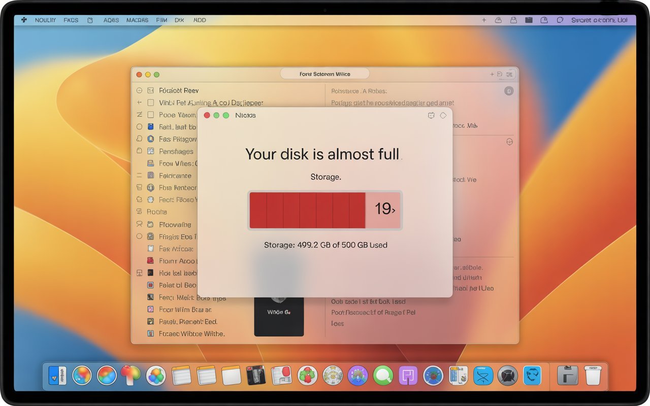 MacBook Storage Full? Here’s How to Free Up Space Without Deleting a Single File