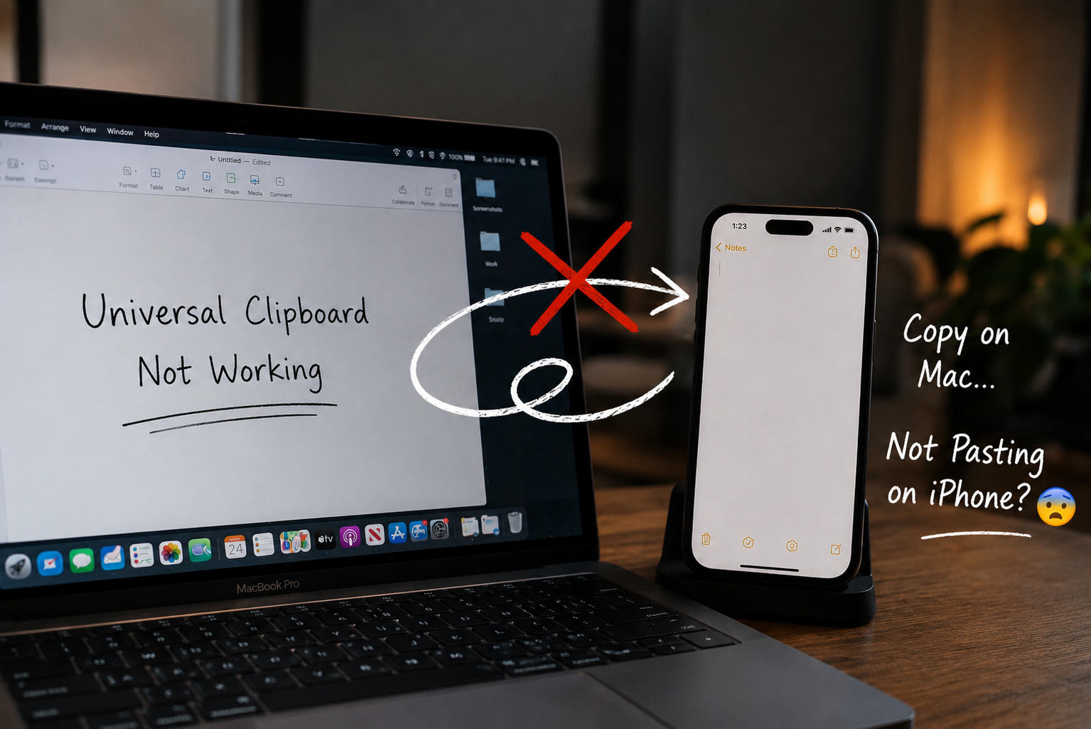 Fixed Universal Clipboard Not Working – Copy/Paste Between Devices