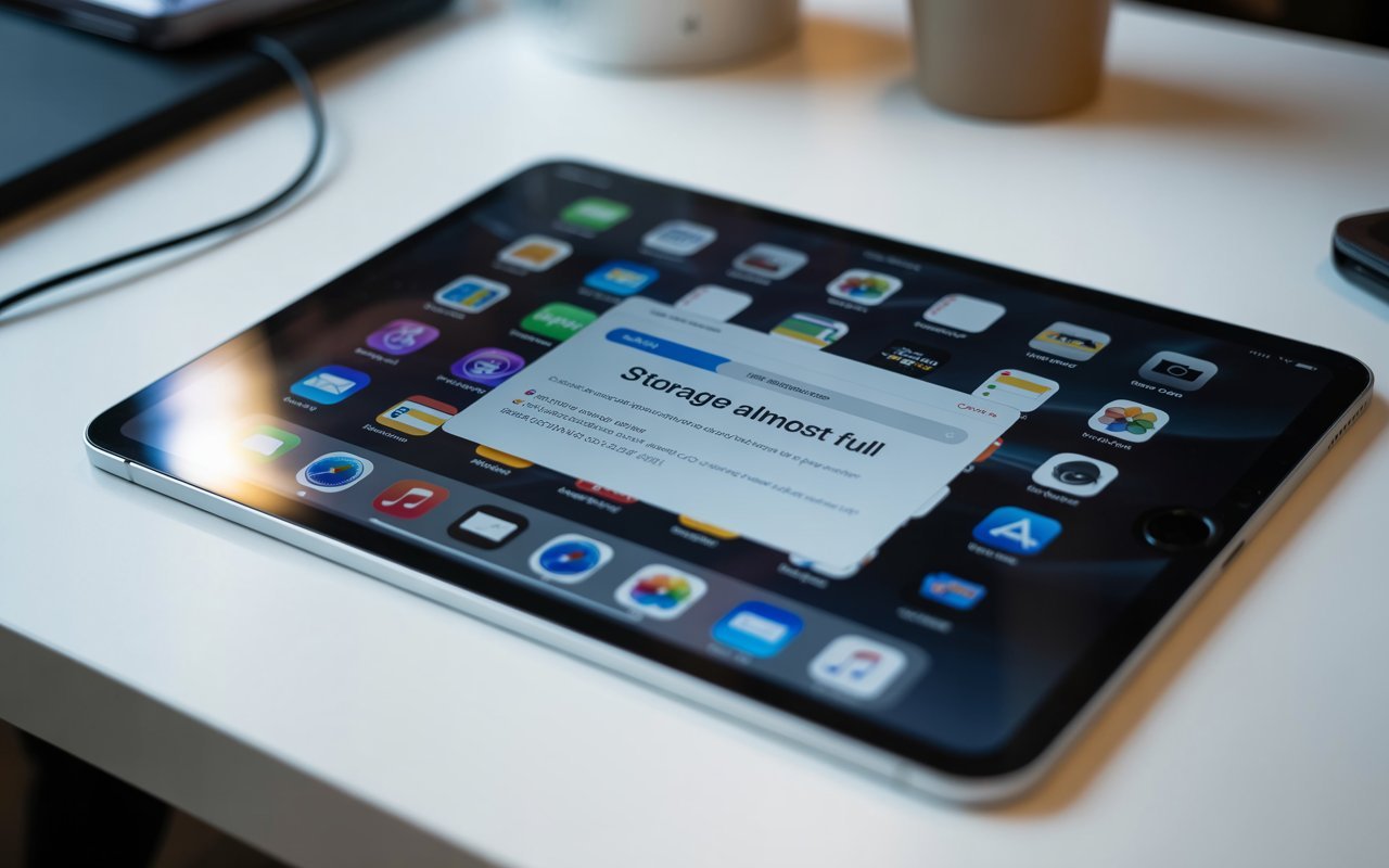 iPad Storage Full — How to Free Space Without Deleting Photos