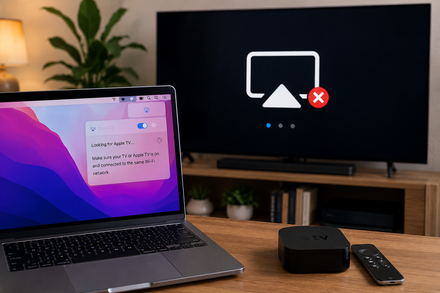 AirPlay Not Working from Mac to TV or Apple TV — Complete Fix Guide