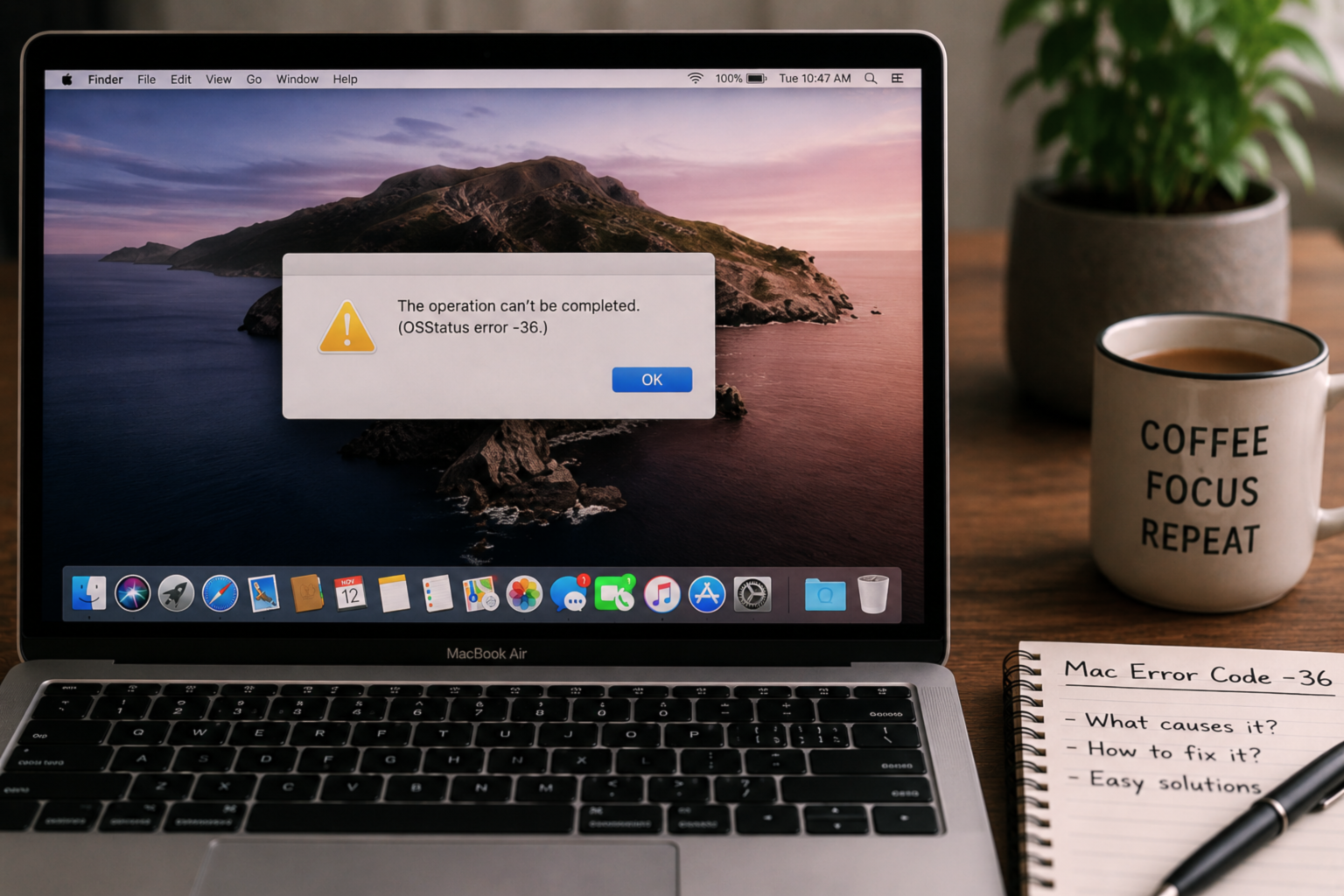 Mac Error Code -36 – The Finder Can’t Complete the Operation Fix