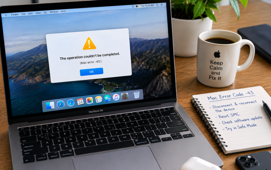 Mac Error Code -43 – 12 Proven Fixes to Finally Delete Files the Finder Can’t Find