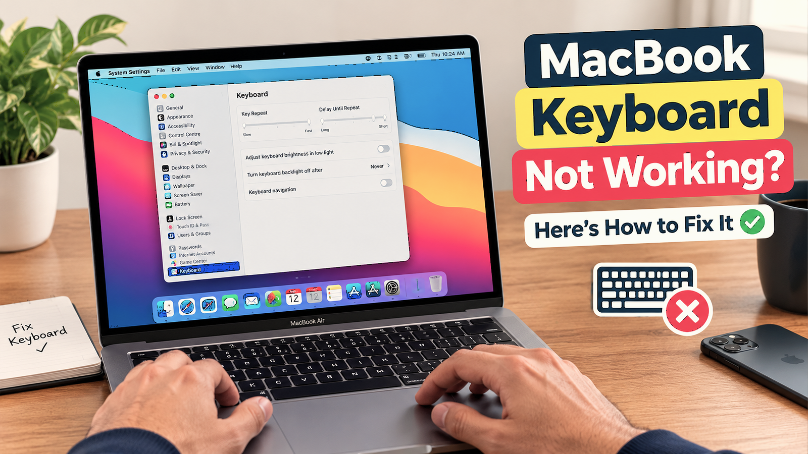 How to Unlock a MacBook Keyboard is Not Working -12 Proven Fixes to Instantly Regain Access