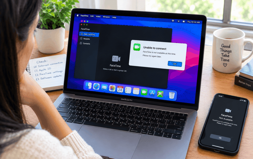 How to Fix Mac FaceTime Not Working – Camera, Audio & Connection?