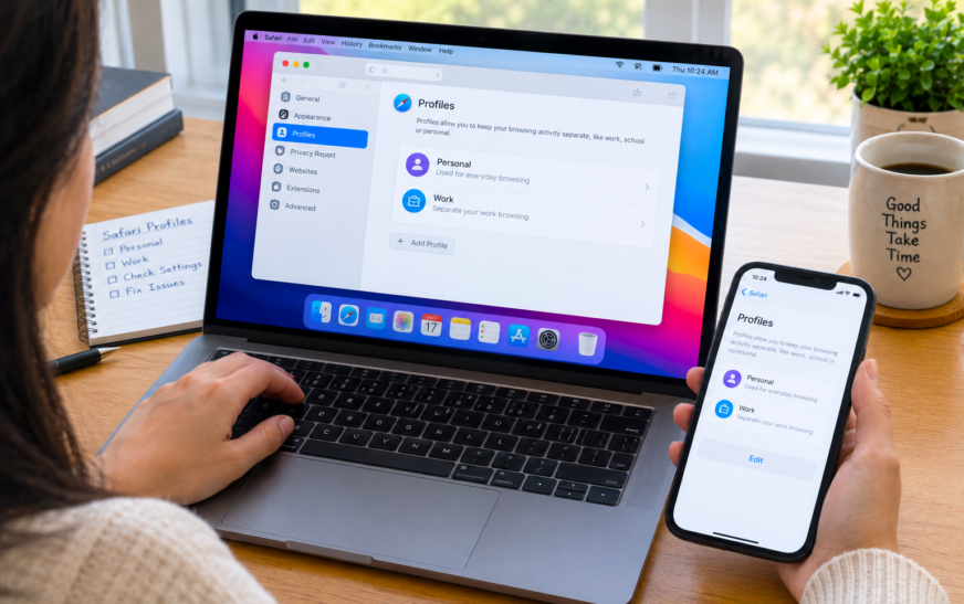 Safari Profiles Not Working on Mac? Empty Profile & Missing Data Fix