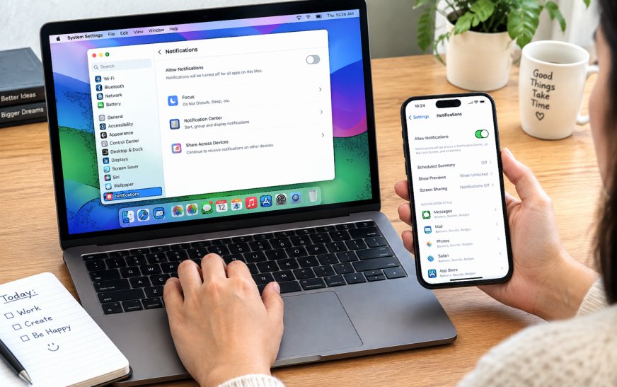 Turn Off Notifications on MacBook