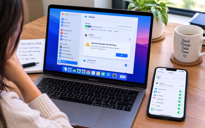 Mac iCloud Optimize Storage Not Working – Optimise Mac Storage Fix